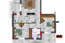 Résidence Sky House- Appartement S+2 (A07) au Rez de chaussée 