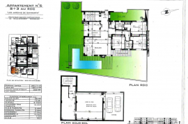 A Vendre une Villa en S+3 au RDC  N° 6 de 204.7 m² à Gammarth